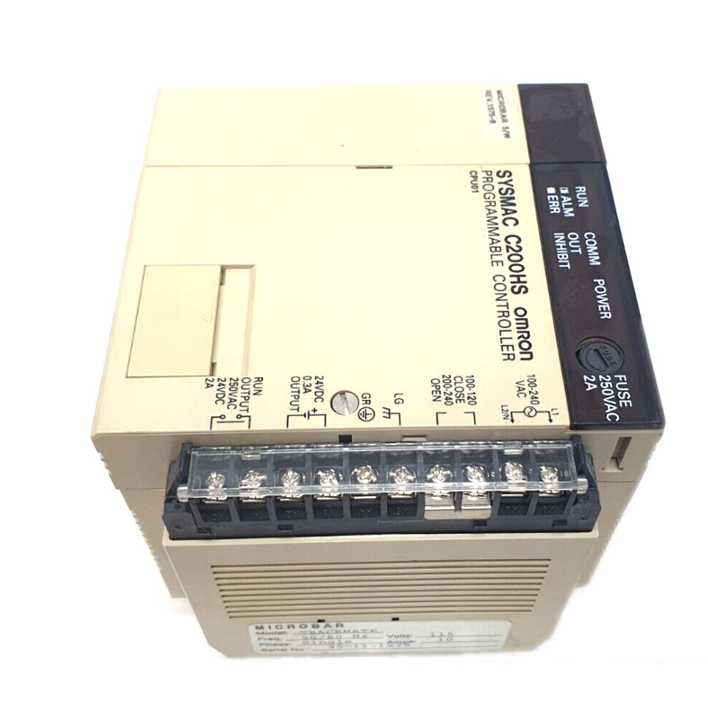 OMRON C200HS-CPU01-E - OMRON