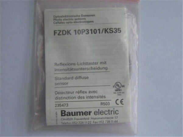 1 Piece Baumer FZDK10P3101/KS35 Product - BAUMER