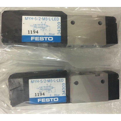 FESTO MYH-5-2-M5L-LED Solenoid Valve - FESTO