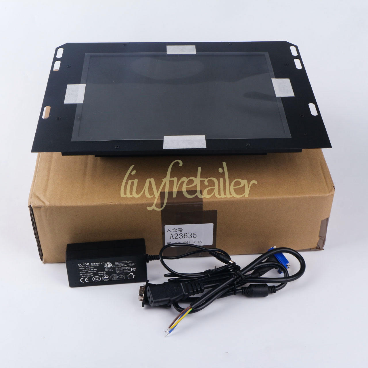 New 14-inch LCD Monitor for FANUC Screen A61L-0001-0074, A61L-0001-0094, TX-1450 - FANUC