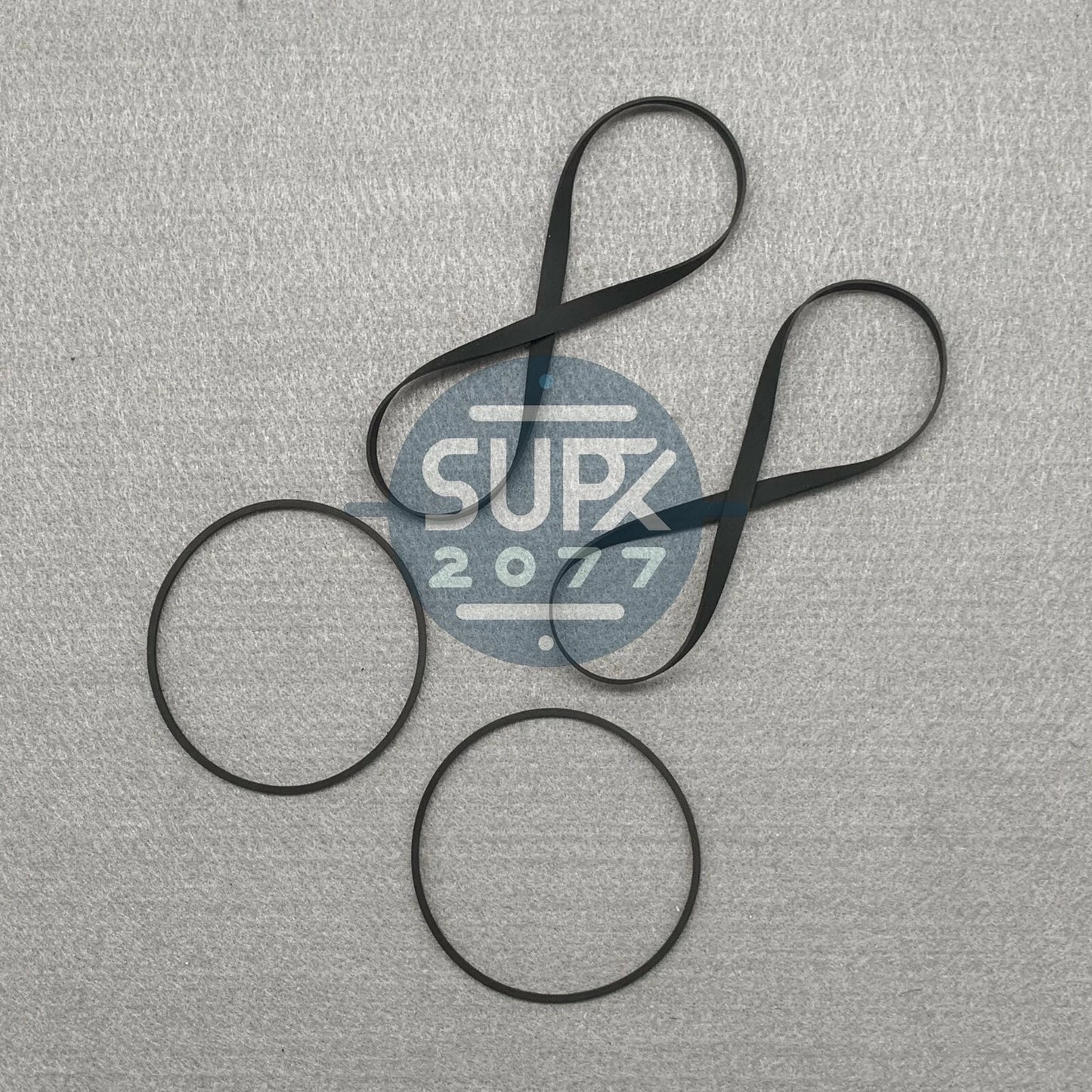 4PC TC-WE475 Dual Deck Cassette Player 4 Belt Replacement BELT SET #su