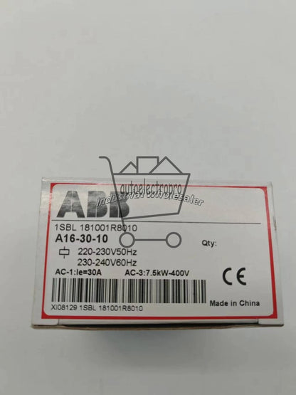 ABB A16-30-10 220V Contactor One year warranty Fast delivery