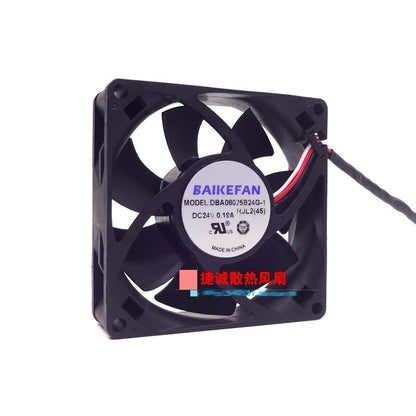 BAIKEFAN DBA08025B24G-1 24V 0.19A 8025 8CM inverter cooling fan