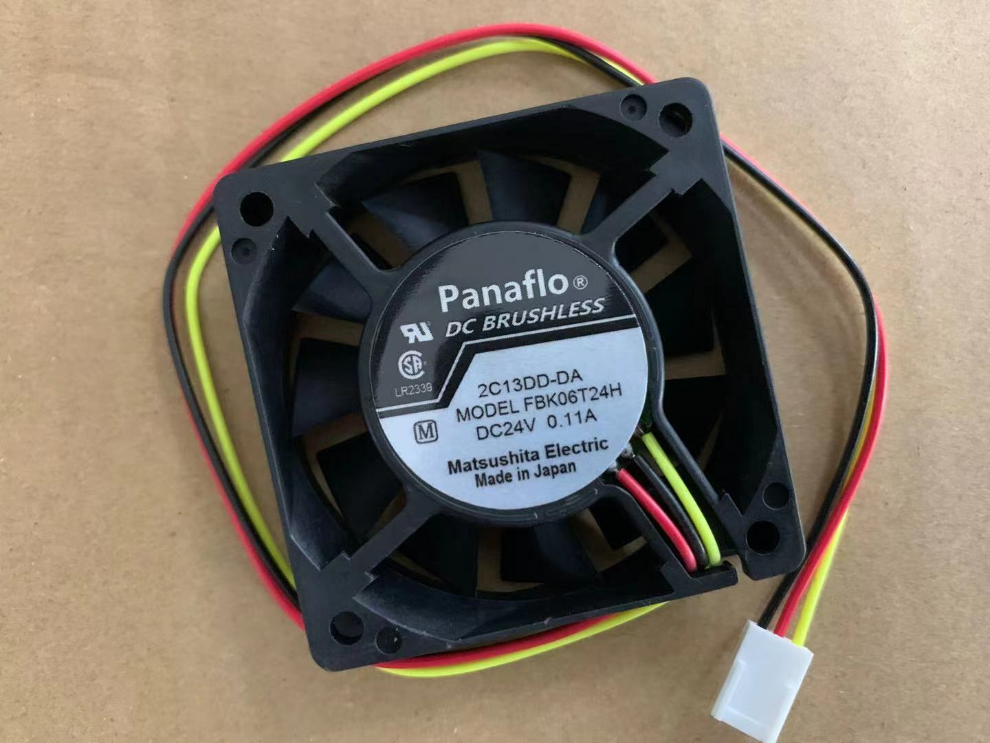 new 1 Pcs Panaflo Fan FBK06T24H DC 24V 0.11A 60*60*15mm 3 Pin