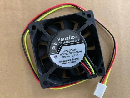 new 1 Pcs Panaflo Fan FBK06T24H DC 24V 0.11A 60*60*15mm 3 Pin