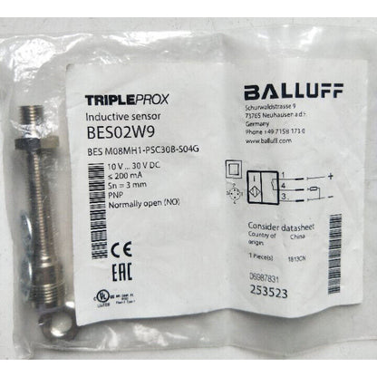 BES M08MH1-PSC30B-S04G Proximity Sensor Fast - BALLOFF