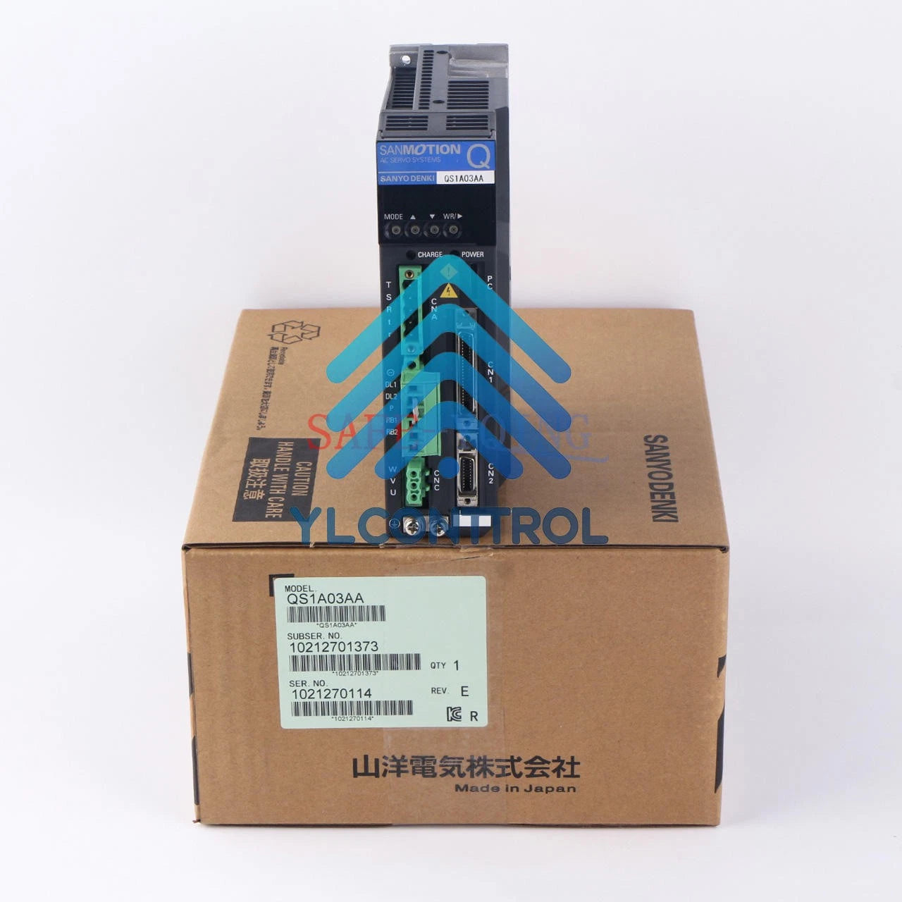 1PCS SANYO DENKI QS1A03AA Servo Drive Free delivery One year warranty