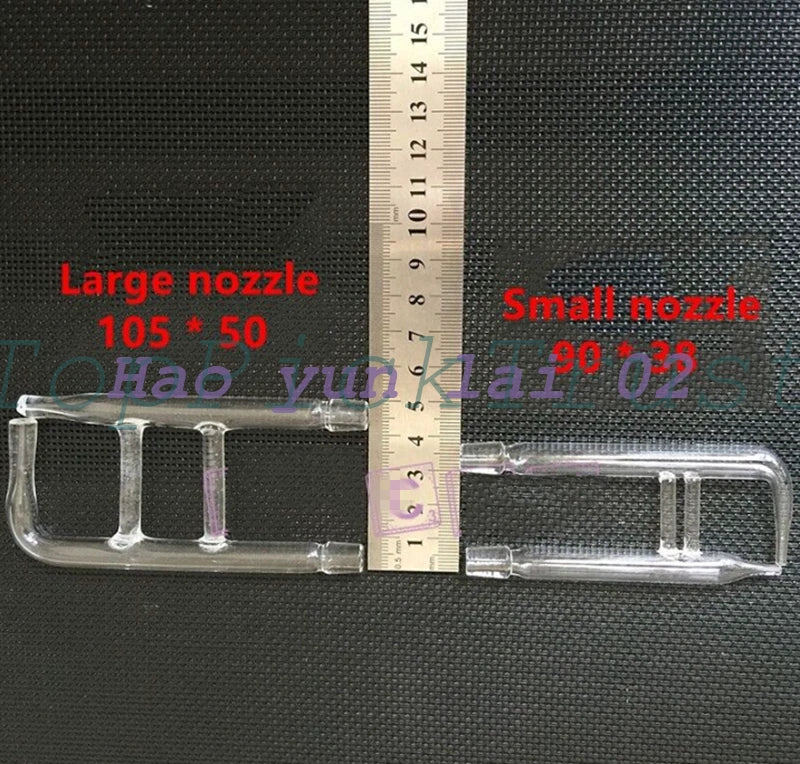1PC Salt Mist Testing machine Salt Spray Test Nozzle Glass Nozzle 105*50/90*38