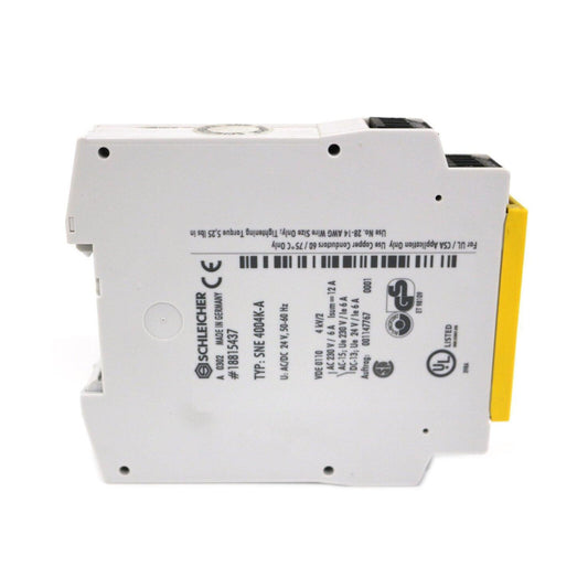 WIELAND SNE4004K-A SAFETY RELAY 24VAC-DC - WIELAND