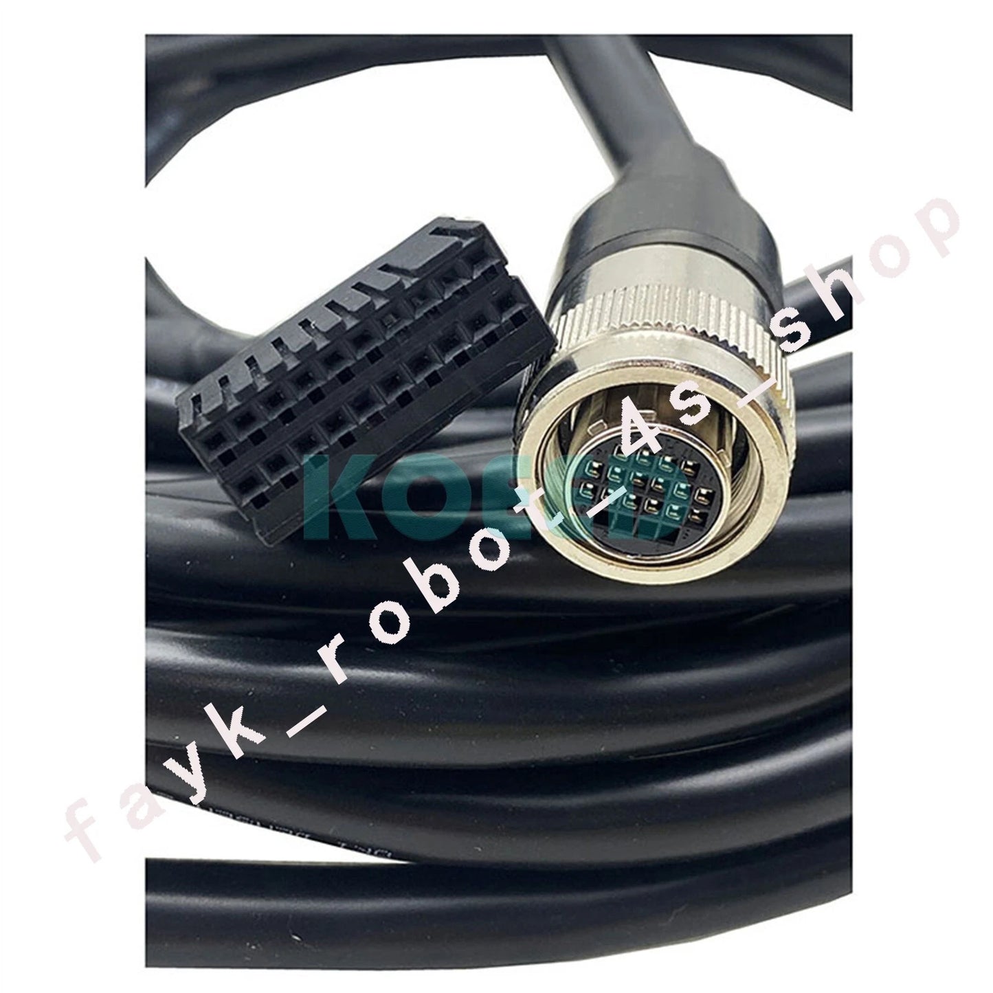 10M Cable/plug F FANUC Robot A05b-2256-C113#EMH/EAW/ESW teach pendant connector