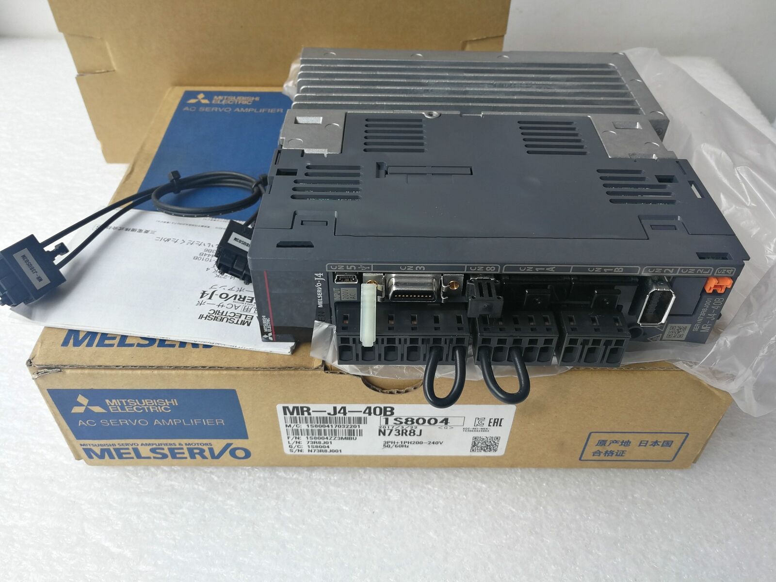 Mitsubishi MRJ440B Servo Amplifier 400W One-Year Warranty - MITSUBISHI