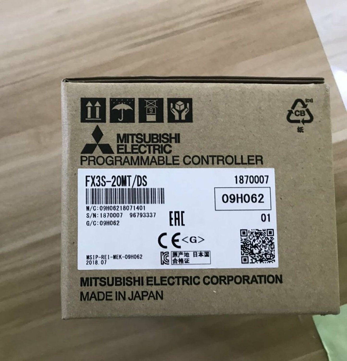 Mitsubishi FX3S-20MT DS PLC Module In Box - MITSUBISHI