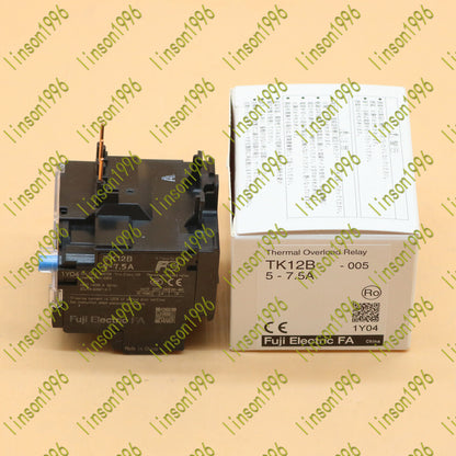 New FUJI TK12B 5-7.5A Thermal Overload Relay - FUJI