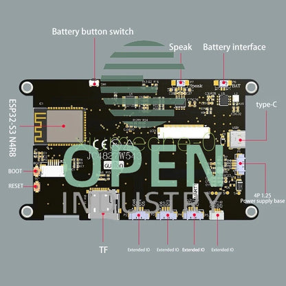 ESP32-S3 8M PSRAM 4M FLASH 4.3-inch IPS LCD display module with WIFI Bluetooth