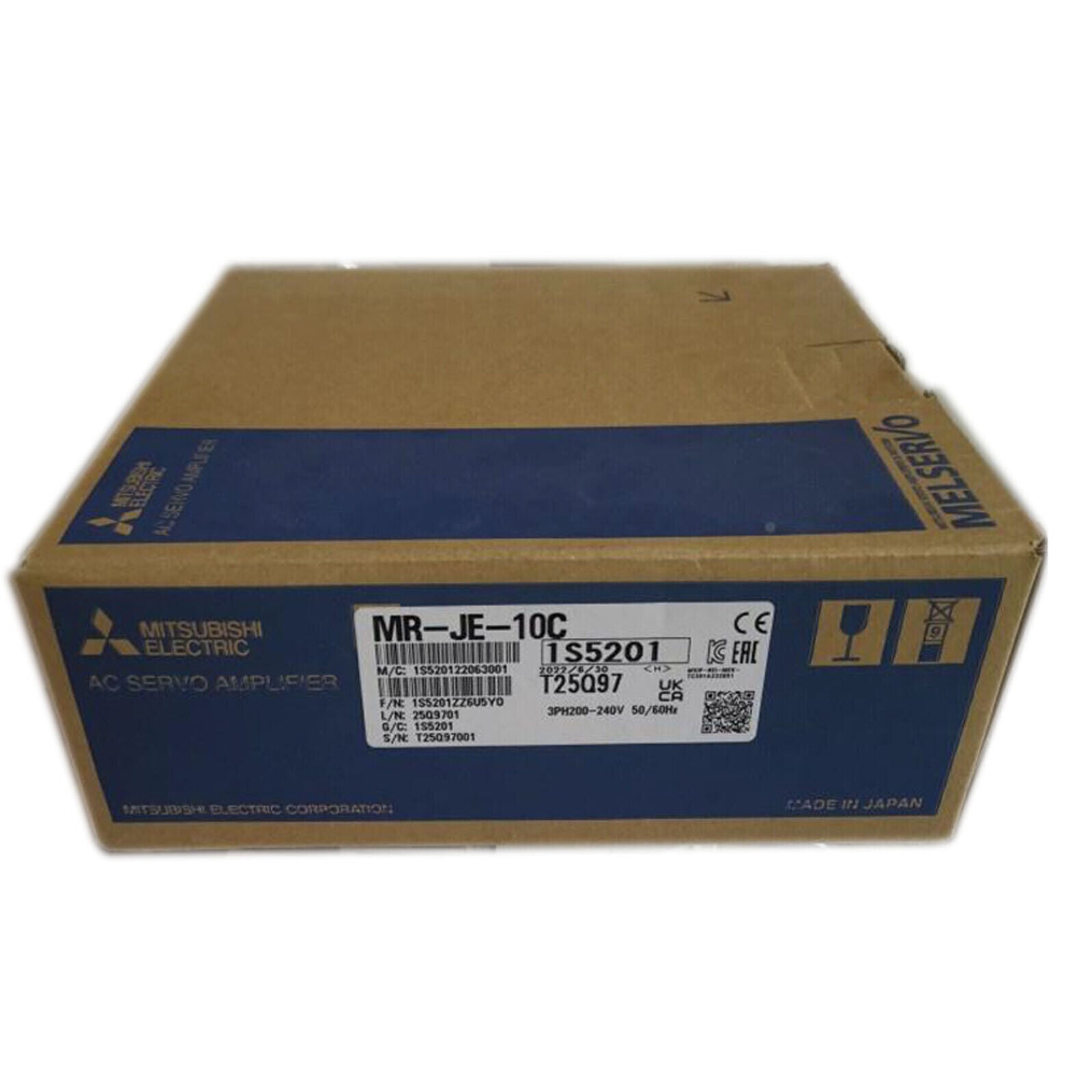 MITSUBISHI MR-JE-10C SERVO DRIVER - MITSUBISHI