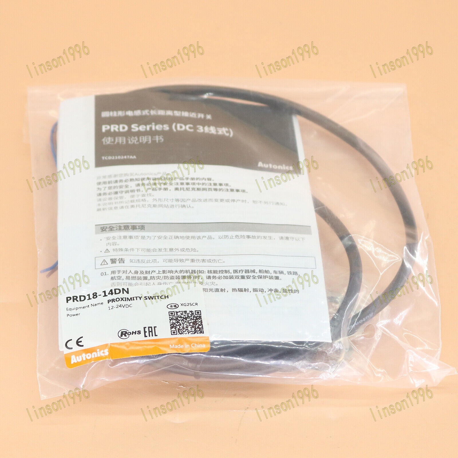 Autonics PRD18-14DN Proximity Switch FAST SHIP - AUTONICS