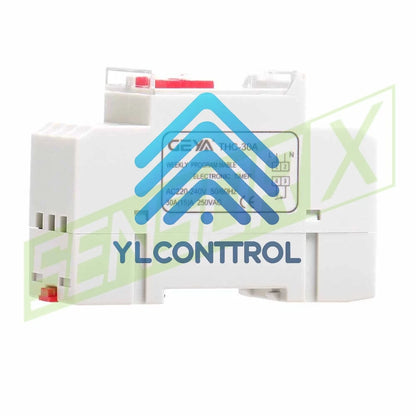 30A AC/DC 12-240V 1XProgrammable Digital LCD Timer Weekly Time Electronic Switch