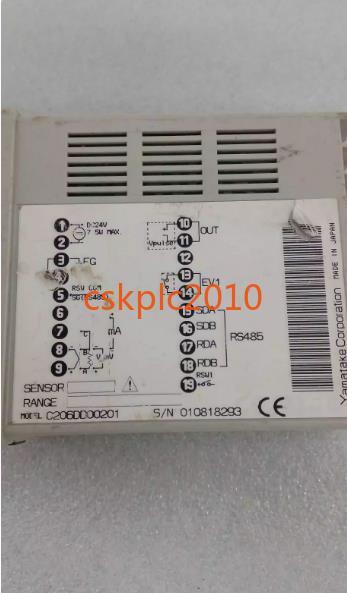 used 1 PCS YAMATAKE temperature controller C206DD00201 good condition