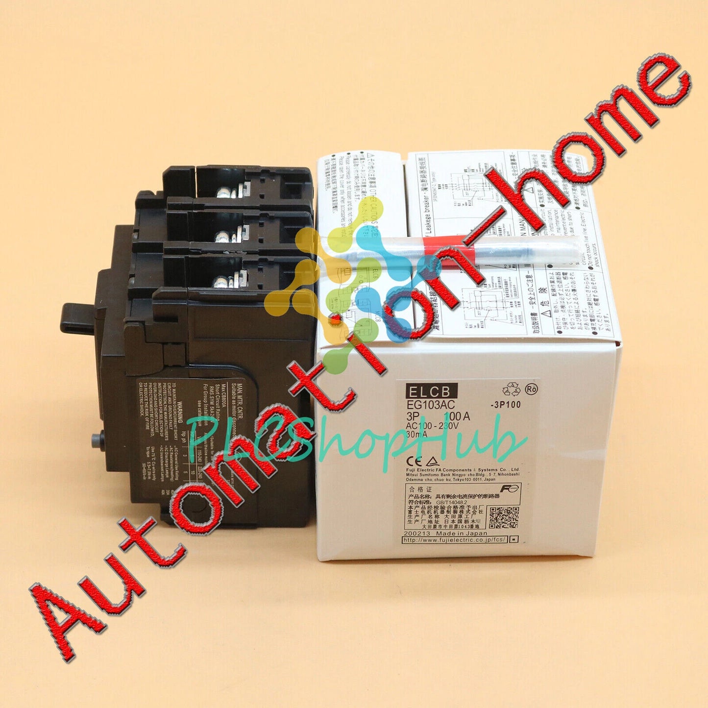 1PCS FUJI Circuit Breaker EG103AC 100A