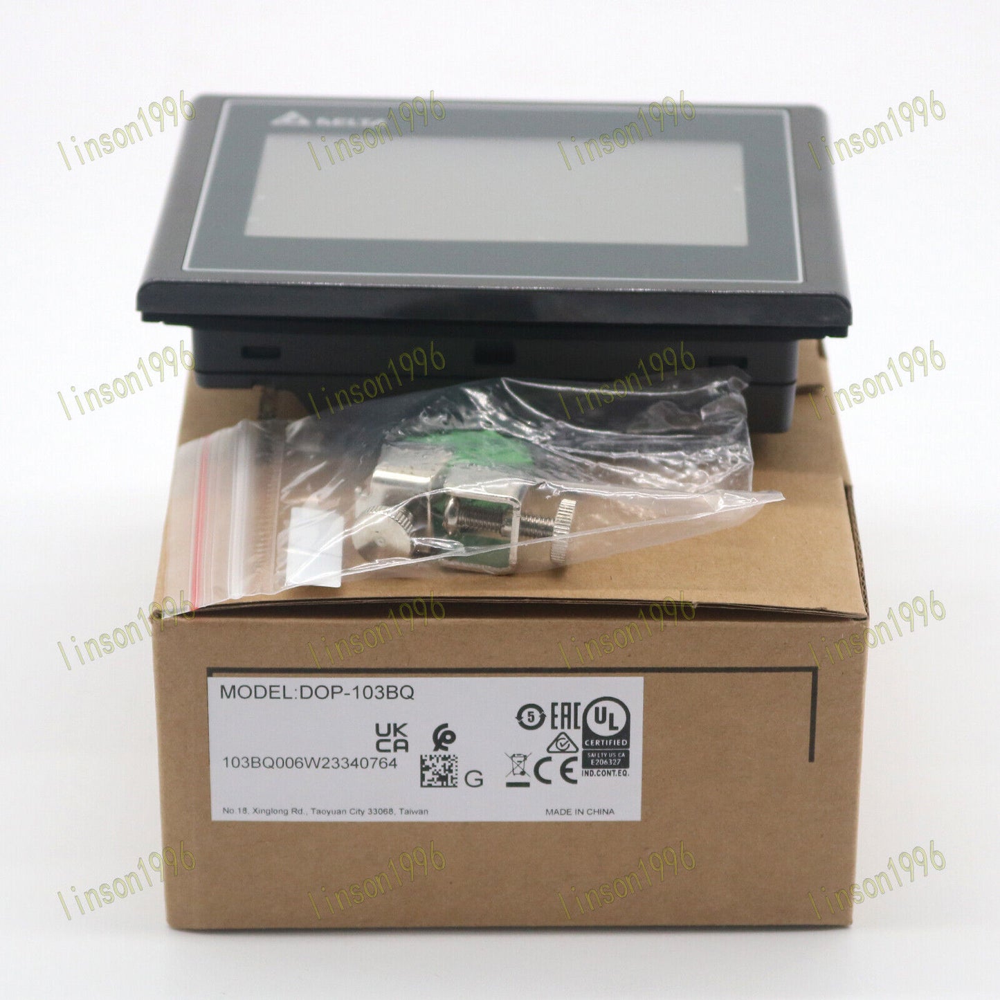 New Delta 1PC DOP-103BQ 4.3" HMI Touch Screen Operation Panel Ship - DELTA