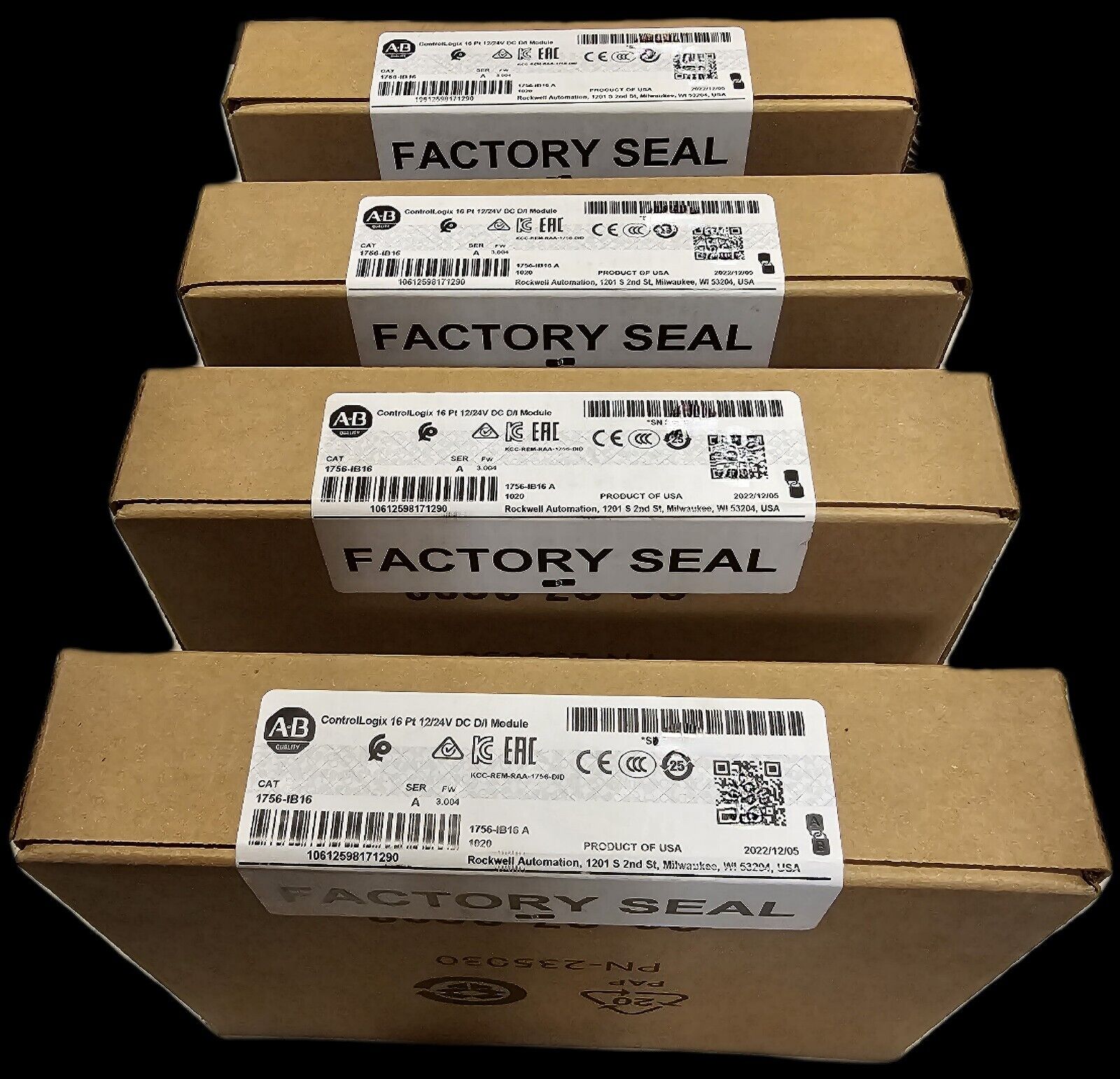 New Factory Sealed AB 1756-IB16 ControlLogix 16 Point Module *2022* - KOEED