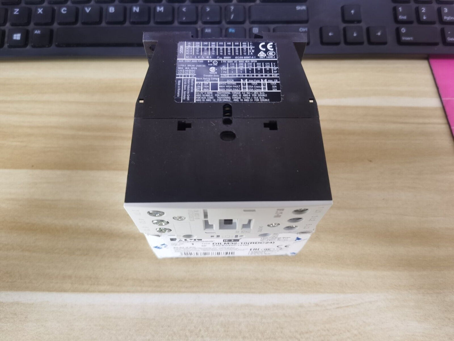 new 1PCS Eaton Moeller DILM32-10 RDC24 XTCE032C10TD Contactor 24-27VDC - EATON MOELLER