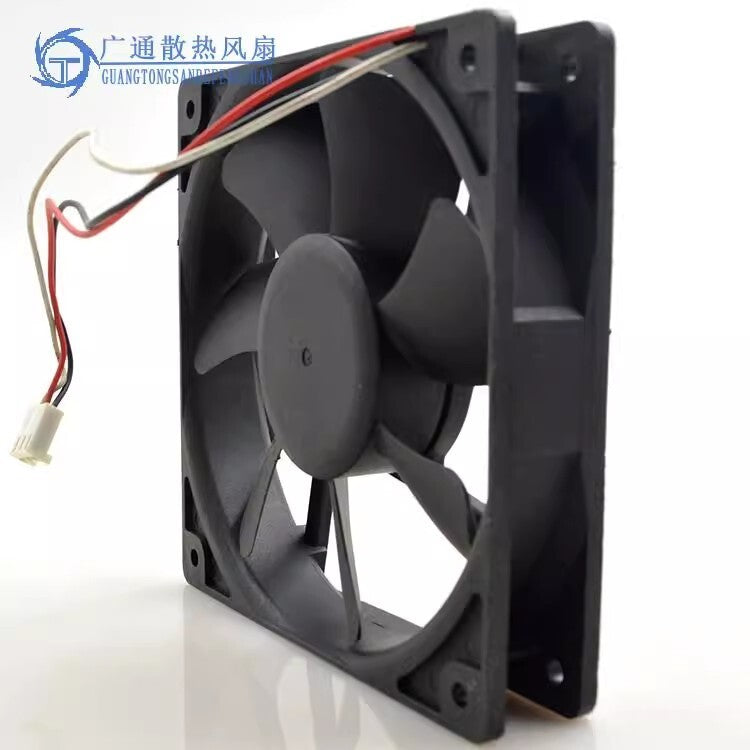 AVC F1225B12H 12025 DC12V 0.45A 12CM 3-Pin Dual Ball Cooling Fan