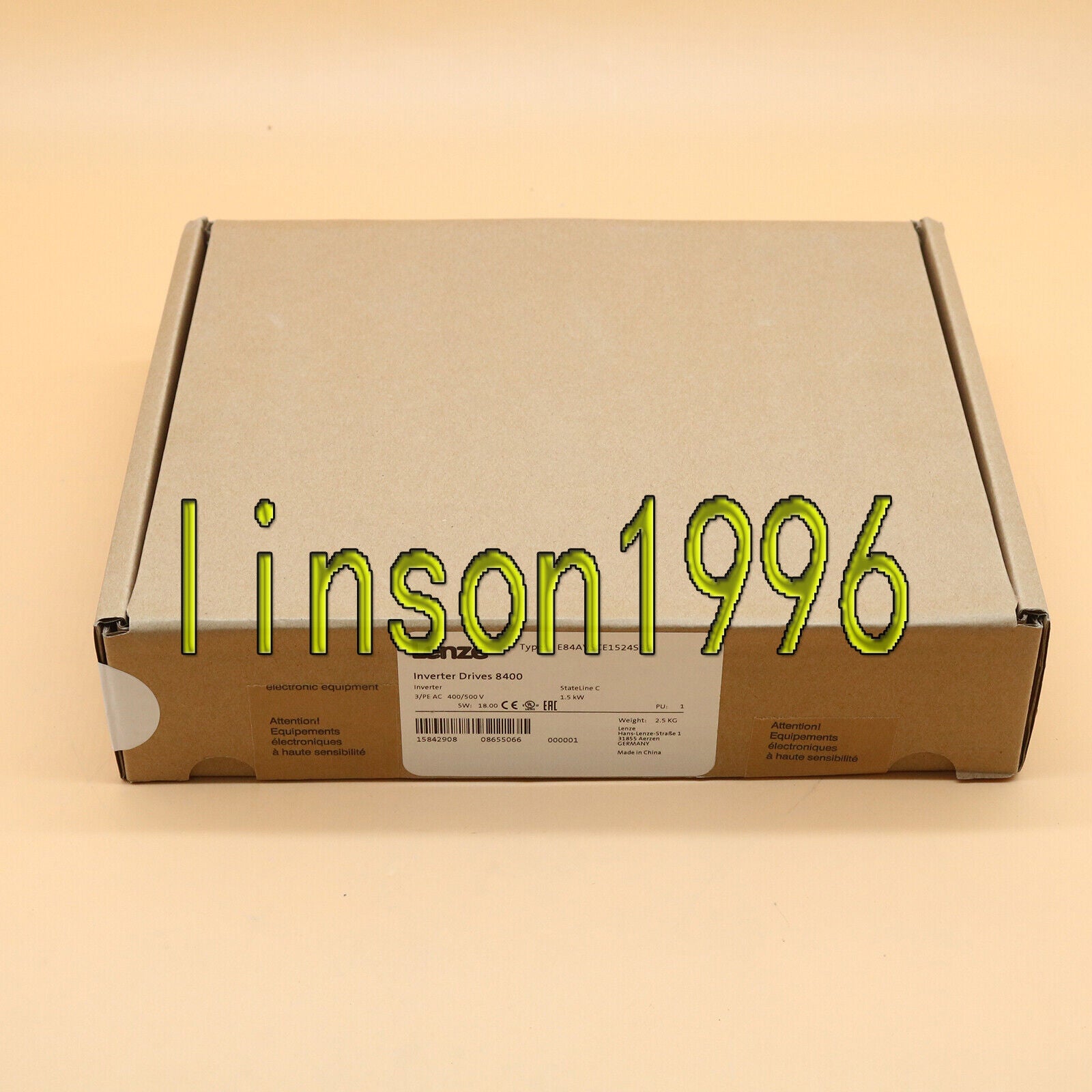 1PC Lenze Inverter E84AVSCE1524SB0 - LENZE