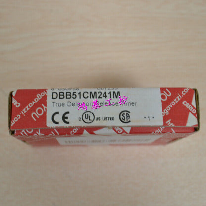 New Carlo Gavazzi Relay DBB51CM241M: True Delay on Release Timer - CARLO GAVAZZI