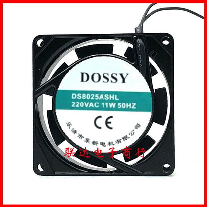 DOSSY DS8025ASHL 220V 11W 50HZ axial flow fan