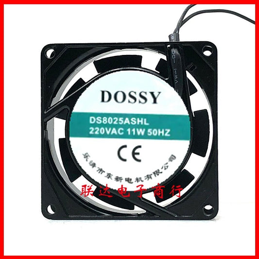 DOSSY DS8025ASHL 220V 11W 50HZ axial flow fan