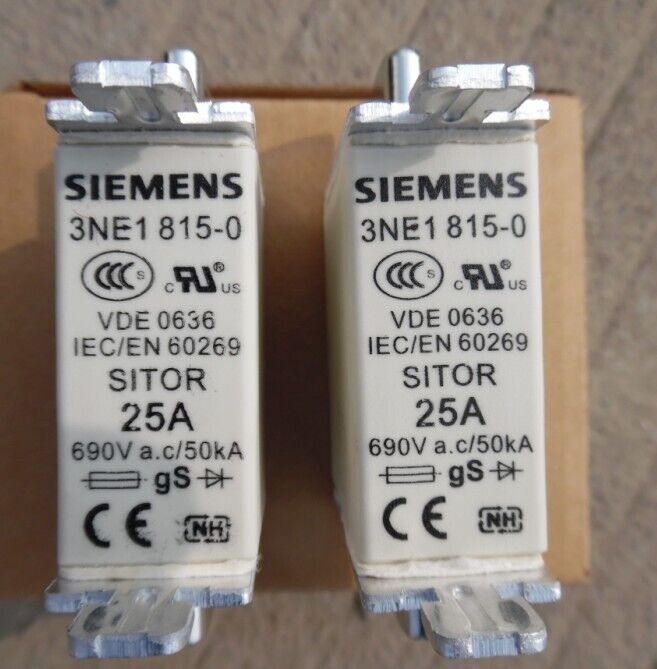 new 3PCS  Fuse 3NE 1815-0 3NE1815-0 25A 690V