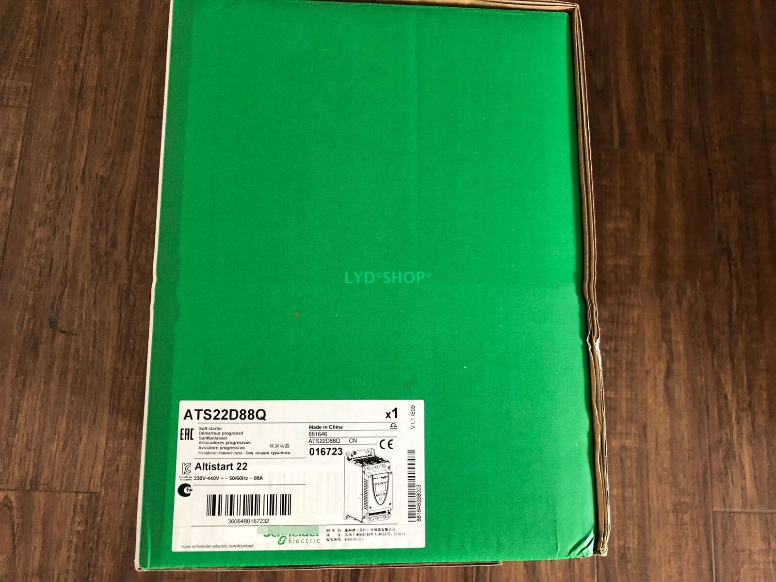ATS22D88Q Schneider Soft Starter ATS22D88Q NEW IN BOX SHIP US - SCHNEIDER