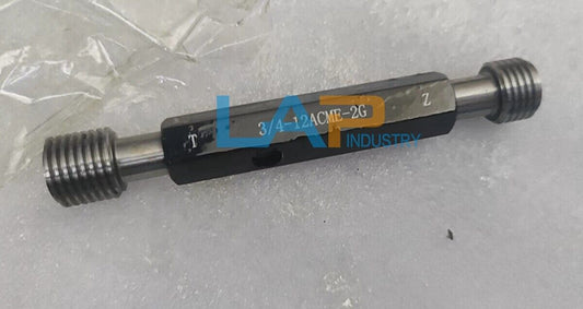 3/4-12 ACME Trapezoidal Plug Gauge - Model 2G - ACME