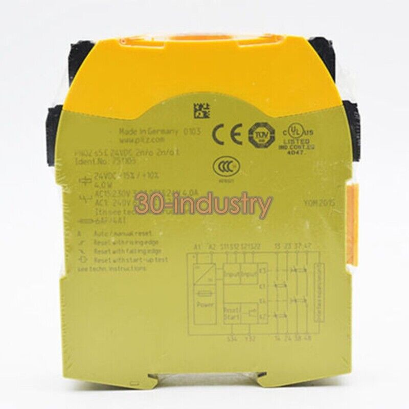 1PCS Pilz PNOZ S5 C Safety Relay 24VDC - Model 751105 - PILZ