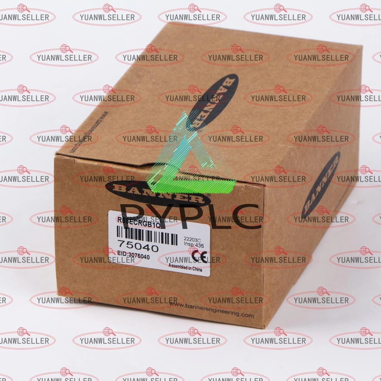 1x BANNER Photoelectric Sensor R58ECRGB1Q