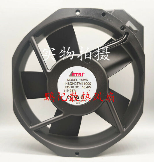 ETRI 148DH2TM11000 24V 16.4W Aluminum Frame Fan - ETRI