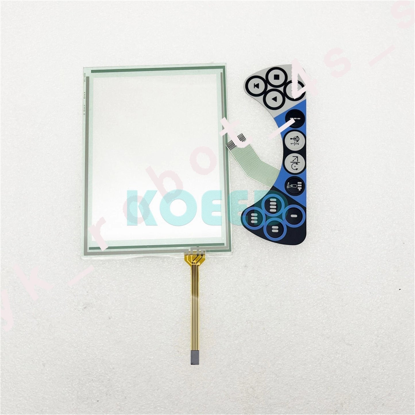 F ABB DSQC679 3HAC028357-001 pendant Keypad Membrane+touch screen glass panel