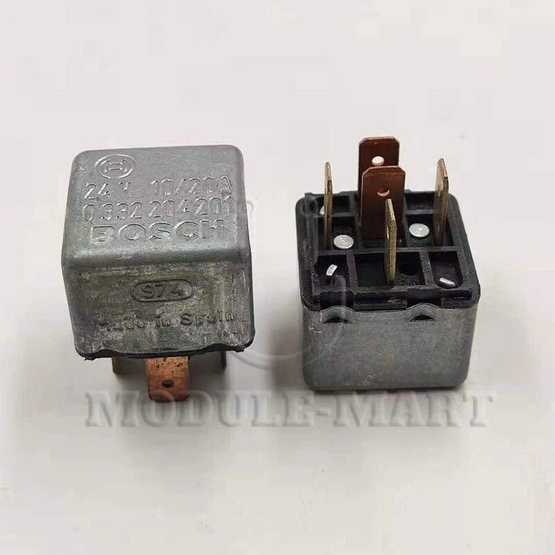 1Pc BOSCH 0332204201 24VDC Automotive Relay 5Pins 10/20A