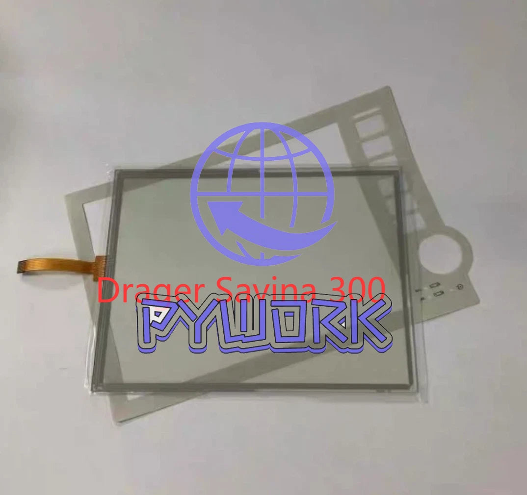 1Pcs For Drager Savina 300 Touch Screen Glass & Membrane Keypad