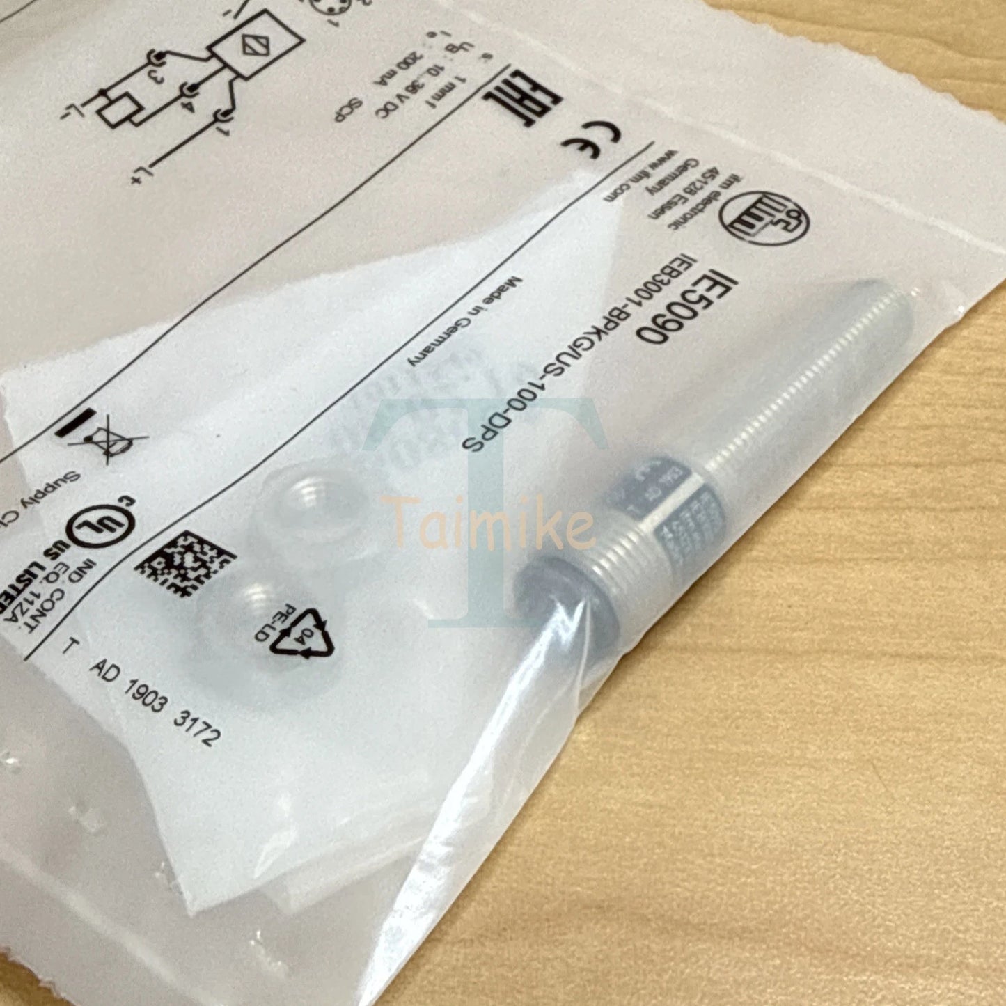 ! IFM IE5090 Inductive Proximity Sensor IEB3001-BPKG/US-100-DPS