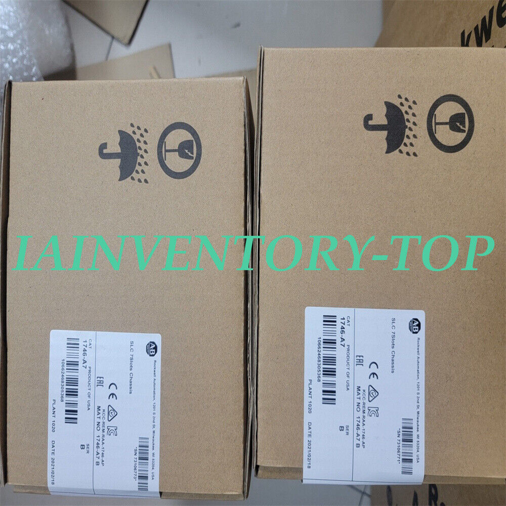 BRAND New Sealed AB 1746-A7 SLC 500 7-Slot Rack Chassis PLC Module - BRAND