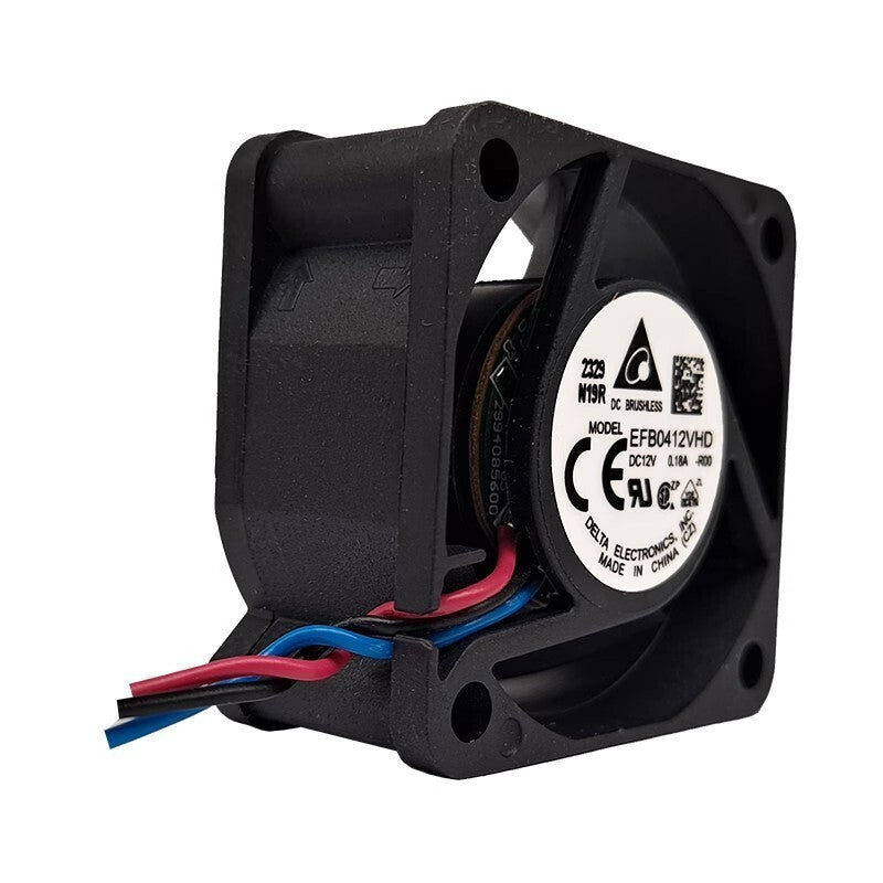 Delta EFB0412VHD-R00 DC12V 0.18A 9000RPM 4020 3-Wire Cooling Fan