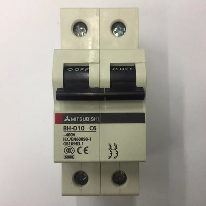 1PCS for Mitsubishi BH-D10 2P C6 High Break Air Switch Circuit Breaker