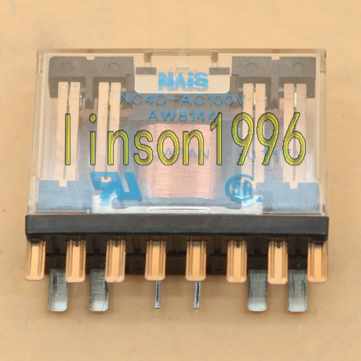 Panasonic NC4D-AC100V AW8144 Power Relay - PANASONIC