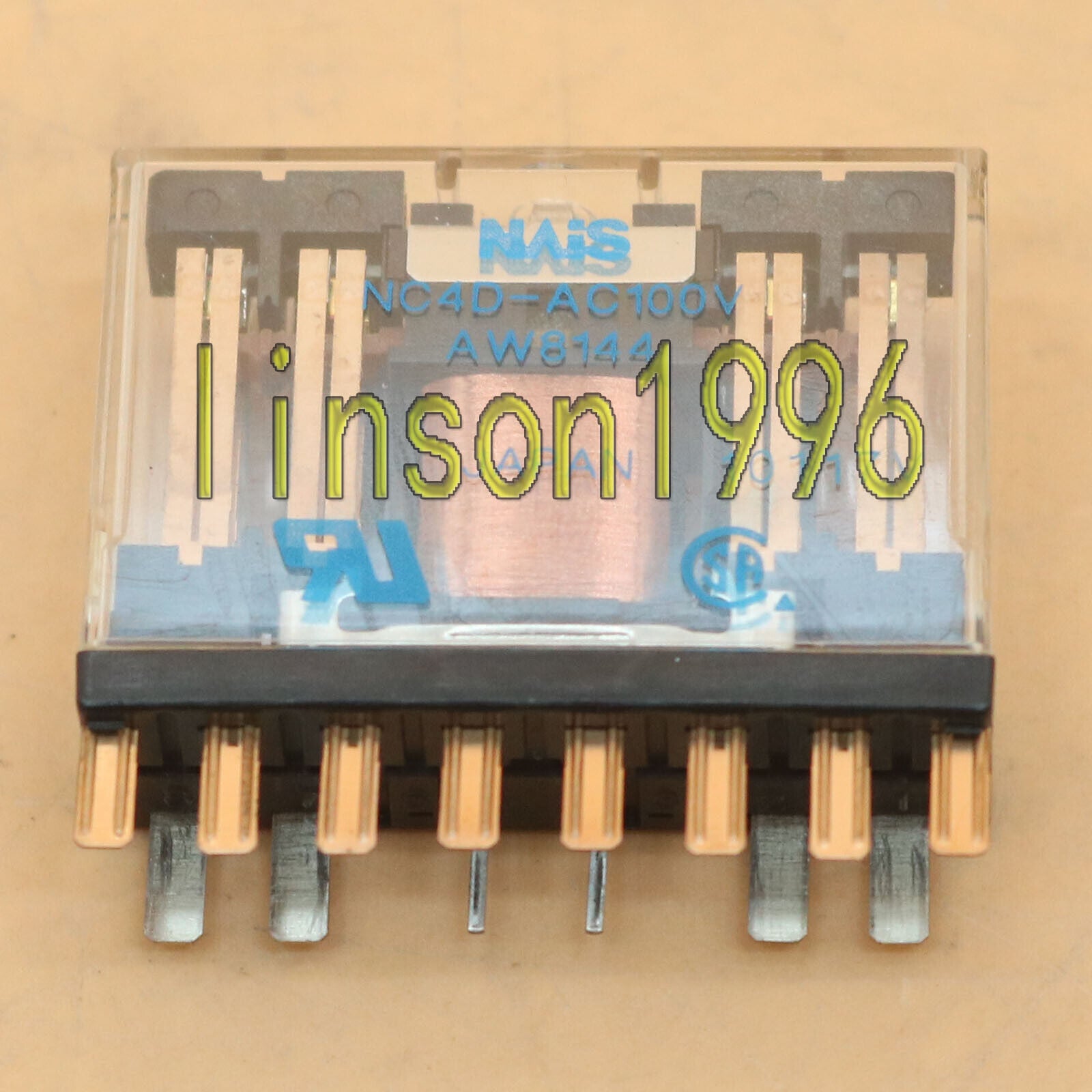 Panasonic NC4D-AC100V AW8144 Power Relay - PANASONIC