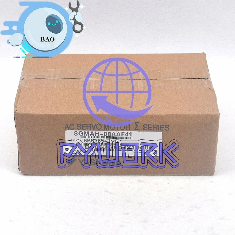 1PCS Yaskawa Servo Motor SGMAH-08AAF41