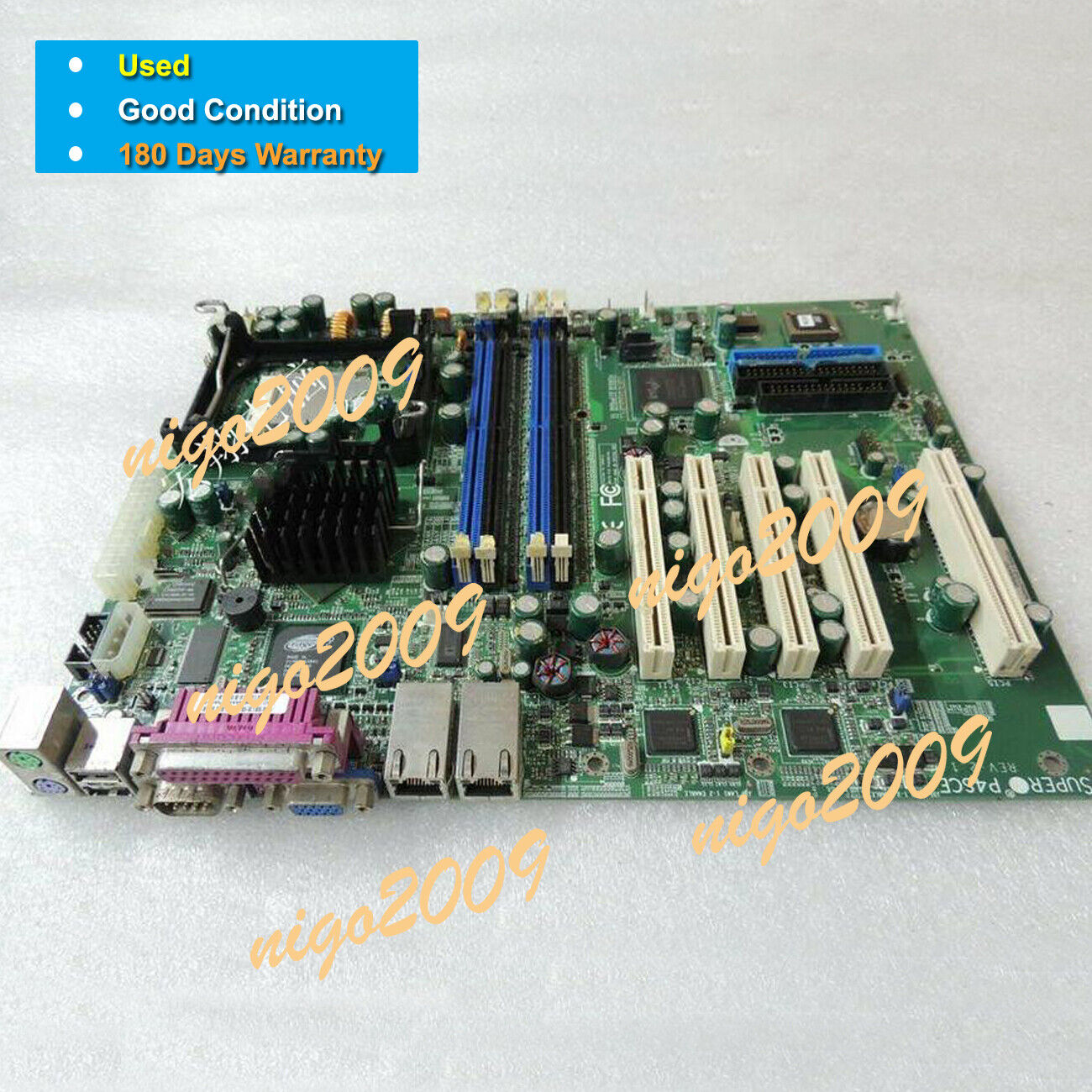 Used SUPERMICRO P4SCE REV 2.1 PC, Good Condition, 180 Days Tested - SUPERMICRO