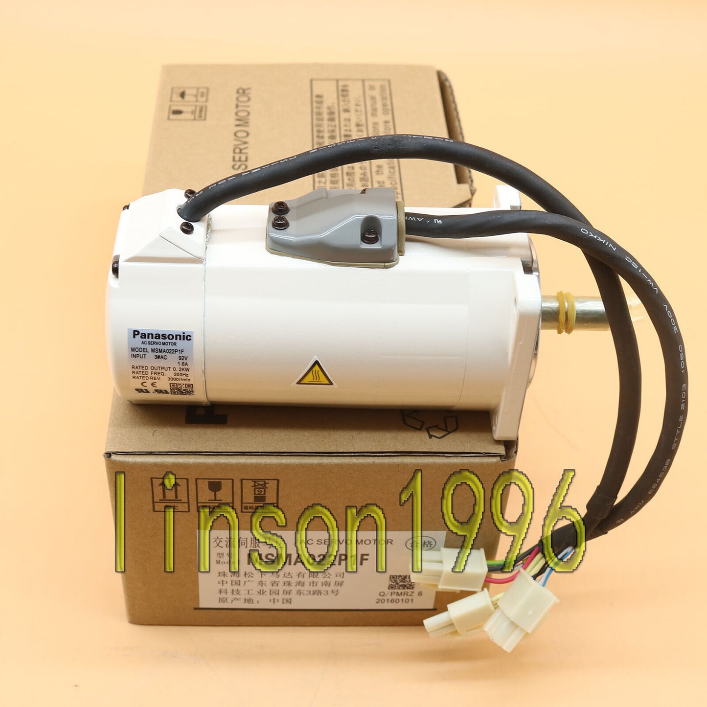 New PANASONIC AC SERVO MOTOR MSMA022P1F | High Performance Motor |.panasonic_ac_servo_motor_msma022p1f - PANASONIC