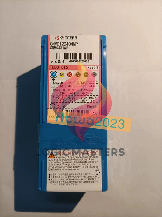 10Pcs/box KYOCERA CNMG120404WP PV720 CNMG431WP Turning Blade Carbide Inserts